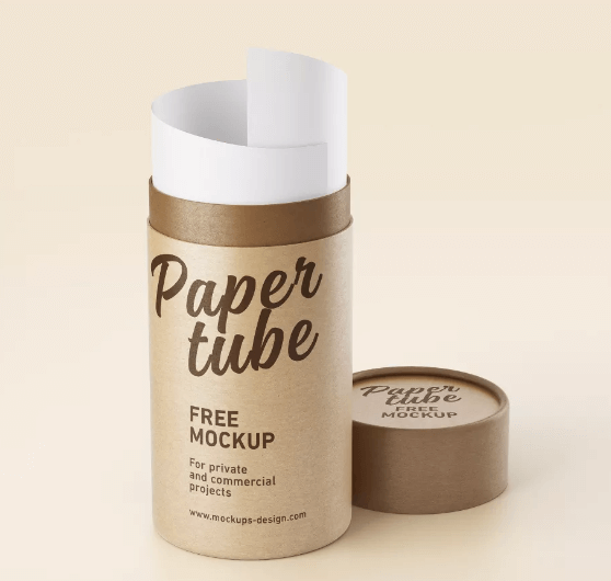 cardboard tube container