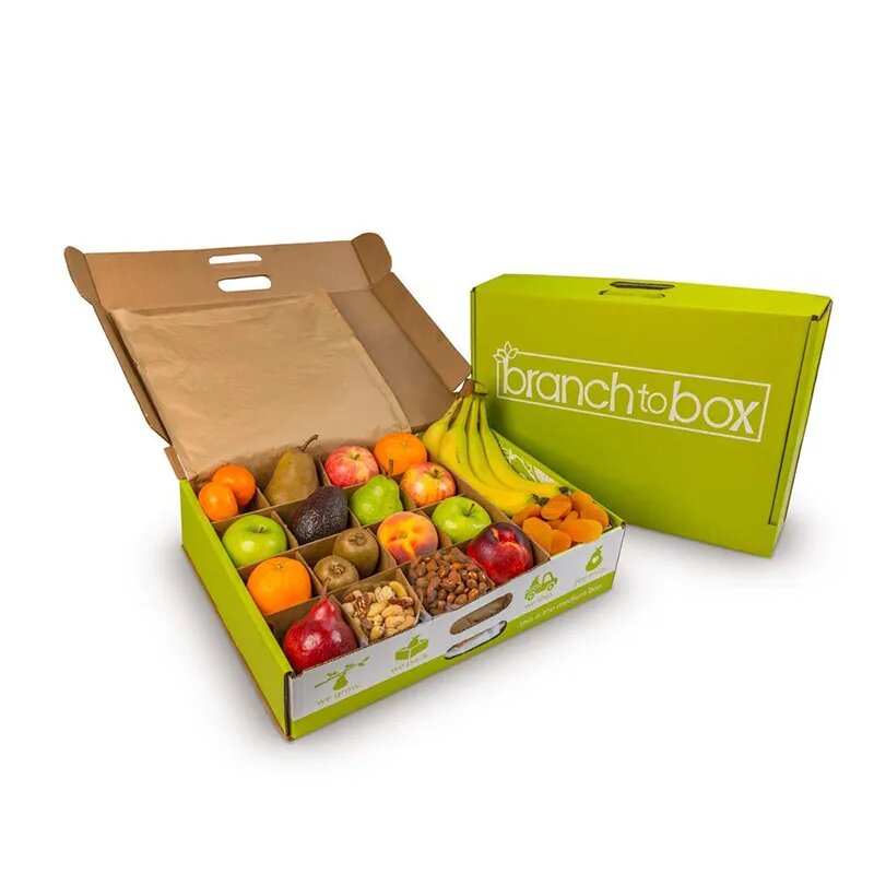 corrugated vegetable fruit boxes
